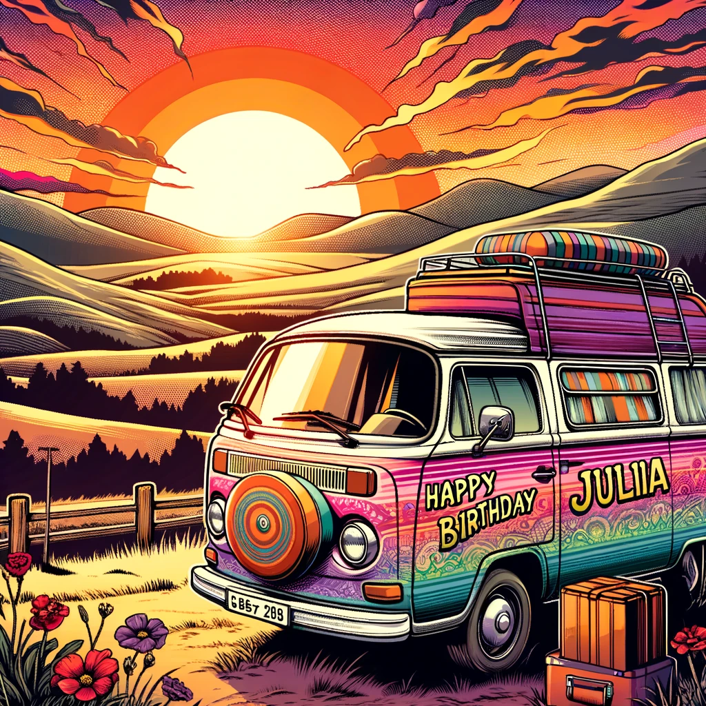 Birthday Campervan